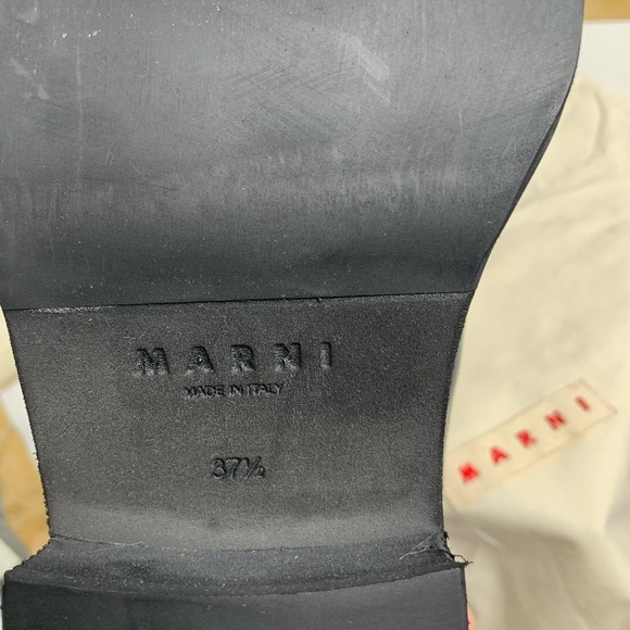 Marni Square Toe Chelsea Boots 37.5 - Picture 6 of 10